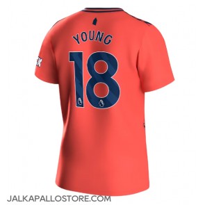 Everton Ashley Young #18 Vieraspaita 2023-24 Lyhythihainen